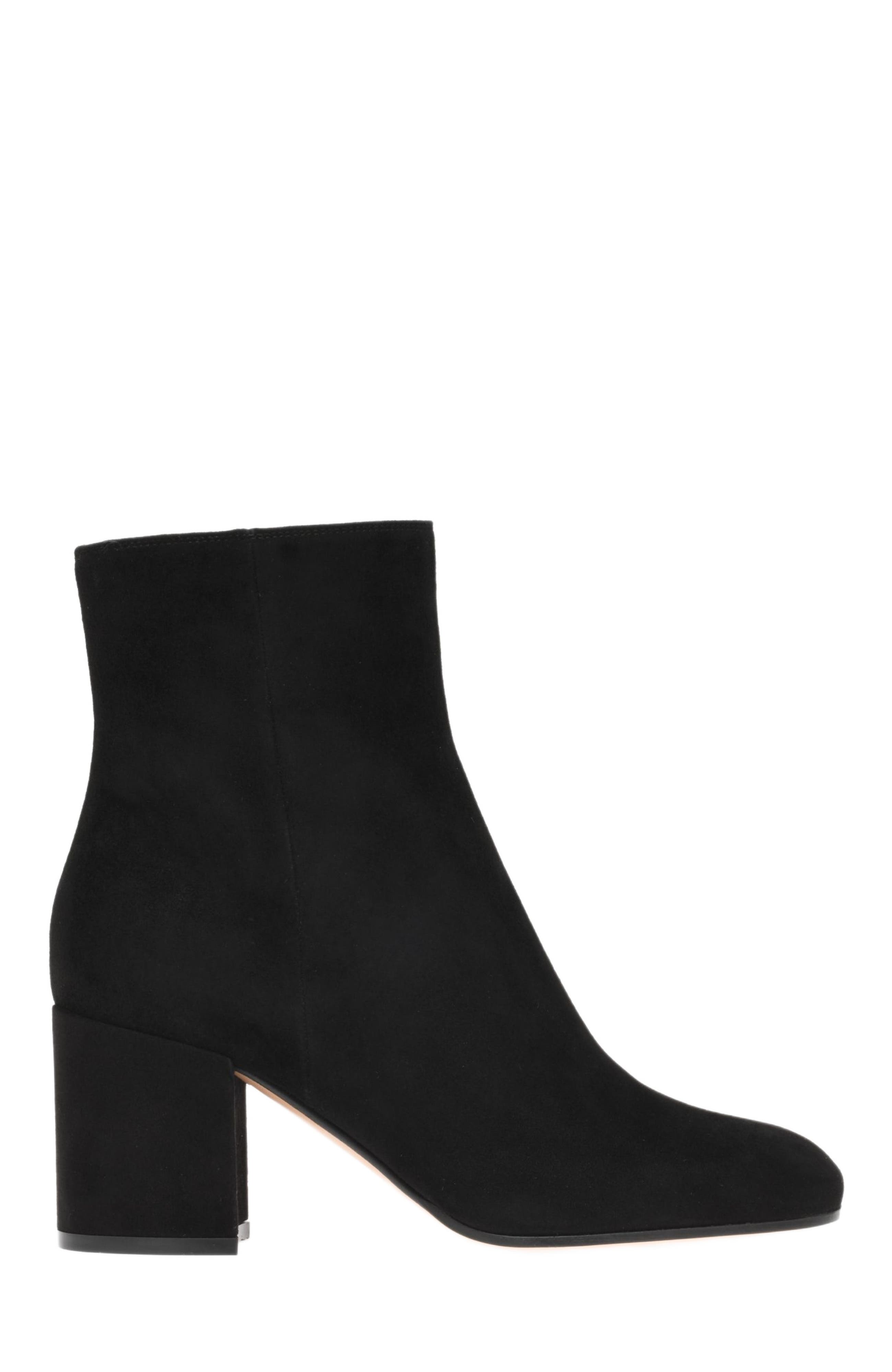 Gianvito Rossi Joelle Booties, Main, color, Black