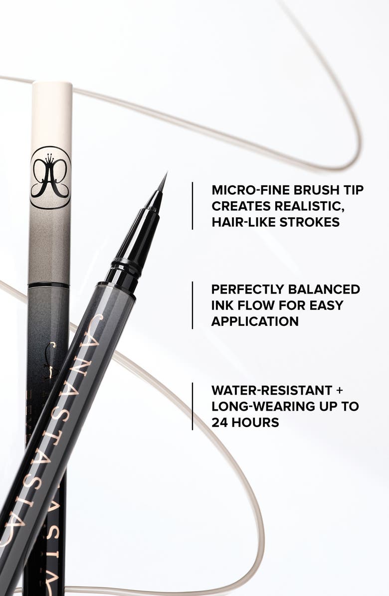 Anastasia Beverly Hills Microstroke Brow Pen, Alternate, color, Ebony