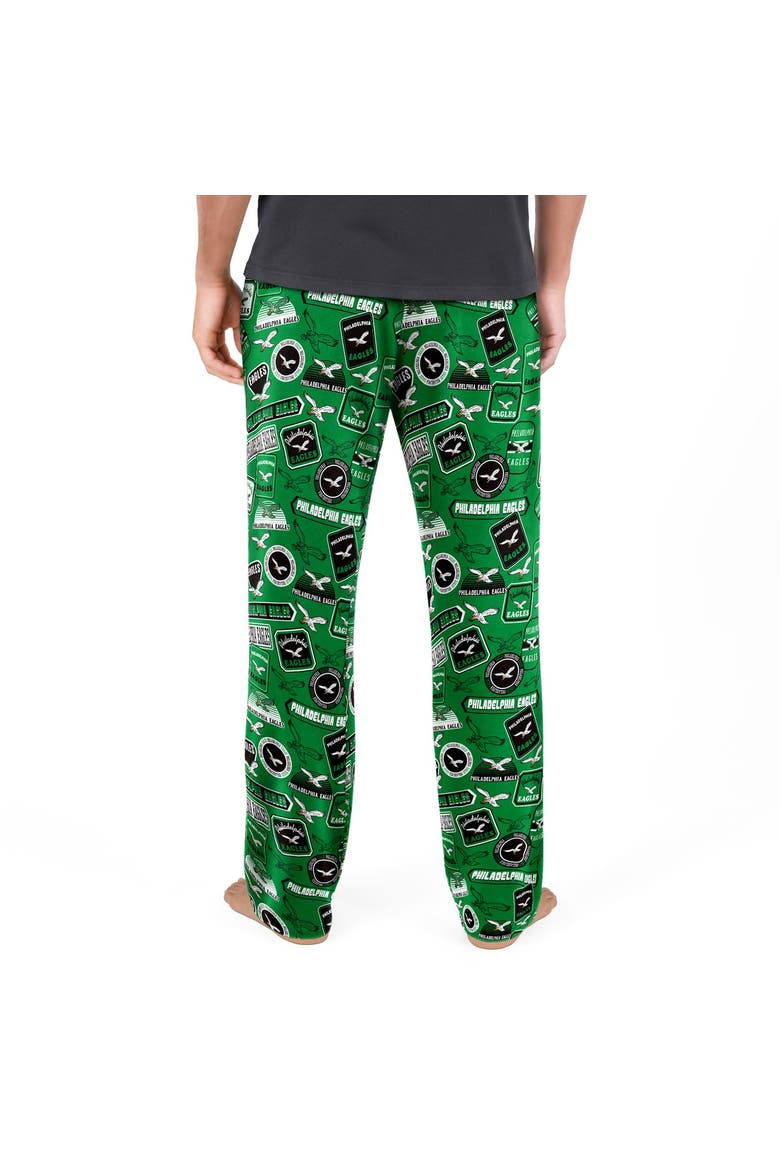 Men's Concepts Sport Kelly Green Philadelphia Eagles Throwback Logo Grady Pants, Alternate, color, Kelly Green