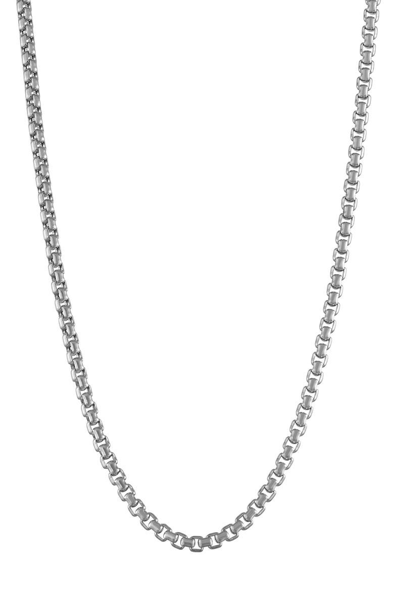 FUZION CREATIONS 14K Gold Box Chain Necklace, Main, color, 