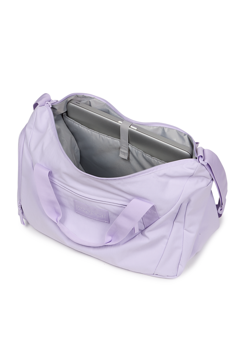 Jansport Recharge Gym Bag Medium, Alternate, color, Pastel Lilac