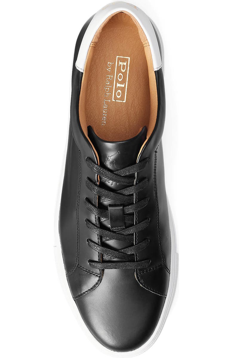 Ralph Lauren Jermain II Sneaker, Alternate, color, Black