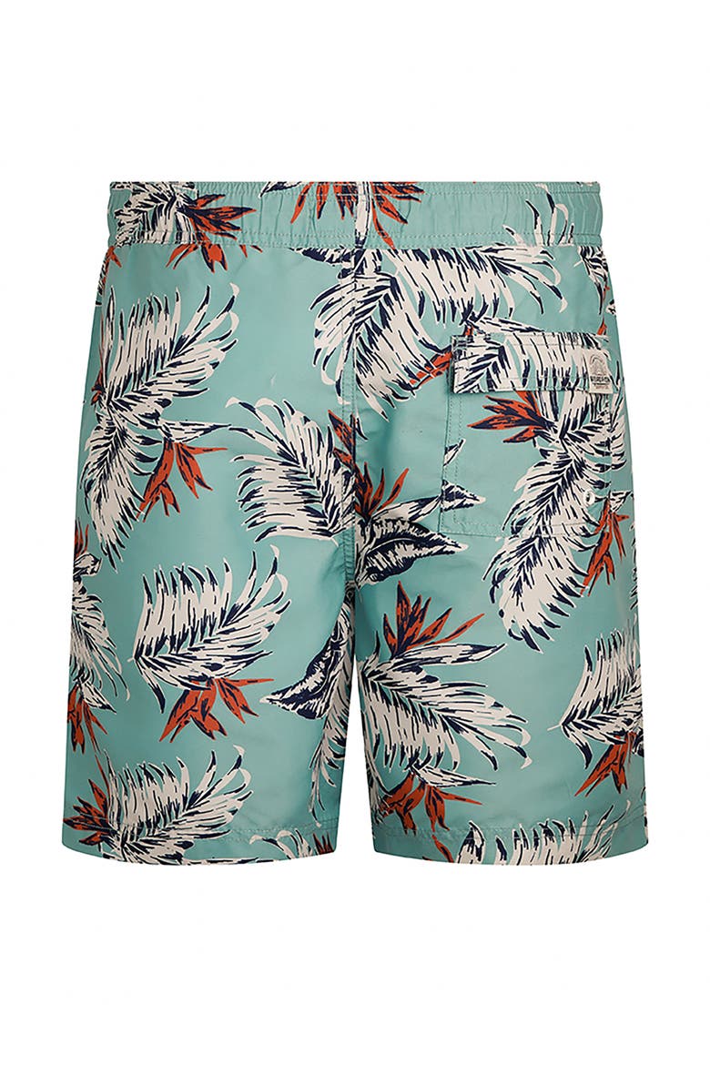 Belukha Printed Swim Shorts, Alternate, color, Mineral Blue