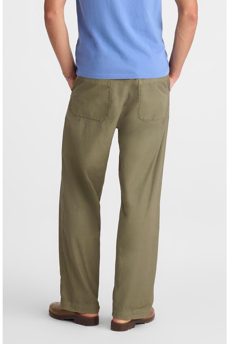 Cotton Poplin Utility Pants, Alternate, color, OLIVE