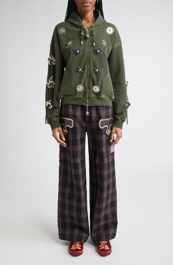 新品未使用 chopova lowena DALLAS HOODIE Blue Dallas Sweat Dress Hoodie by Chopova Lowena on Sale