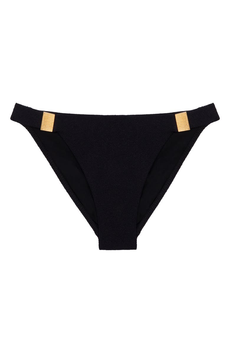 ViX Paula Hermanny Tammy Bikini Bottoms, Main, color, Black