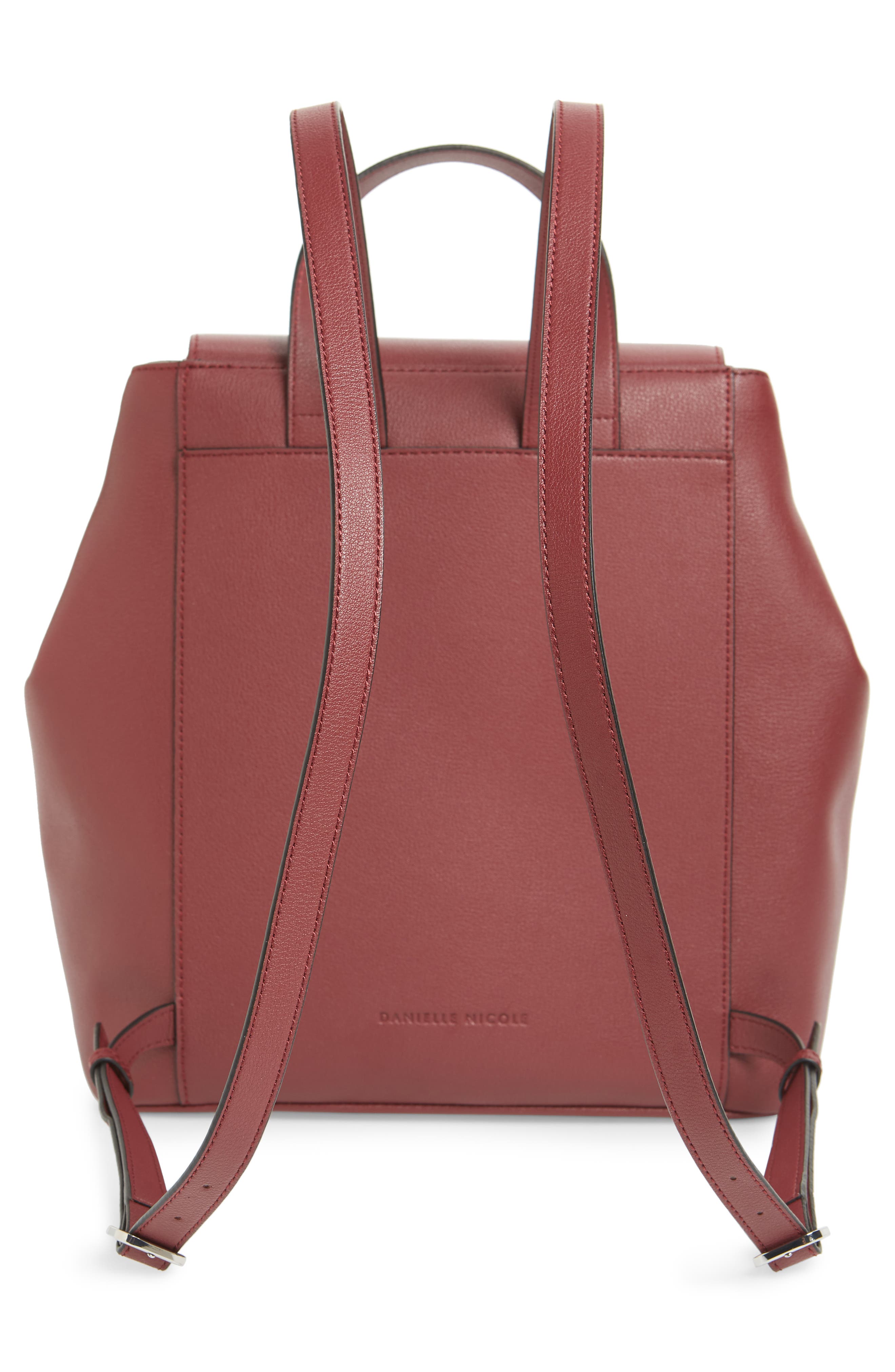 Danielle Nicole Nolan Faux Leather Backpack, Alternate, color, 
