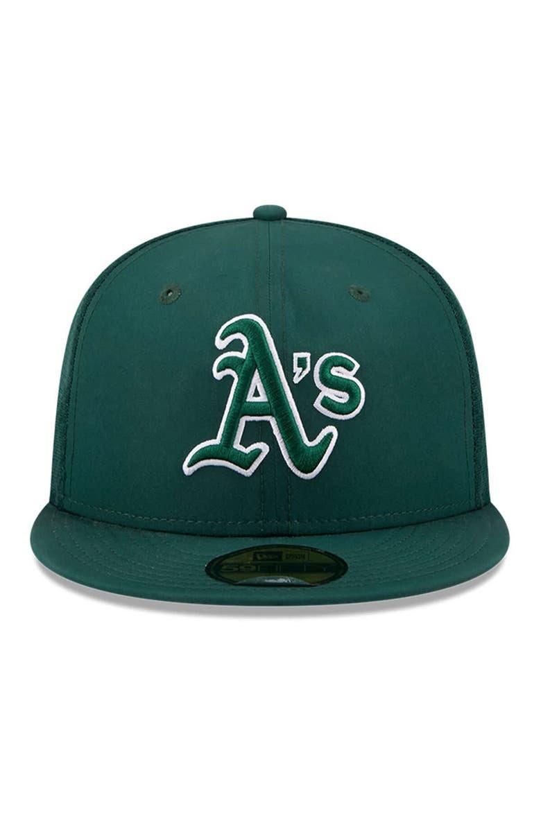 New Era Men's New Era Green Athletics 2026 Batting Practice 59FIFTY Fitted Hat, Alternate, color, Green