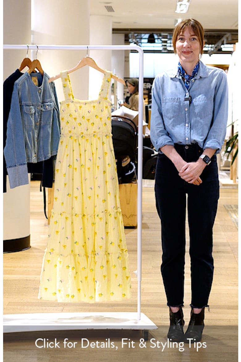 Hadly Smocked Maxi Dress video