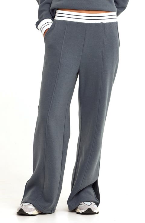 Bellona Triblend Fleece Wide Leg Pants