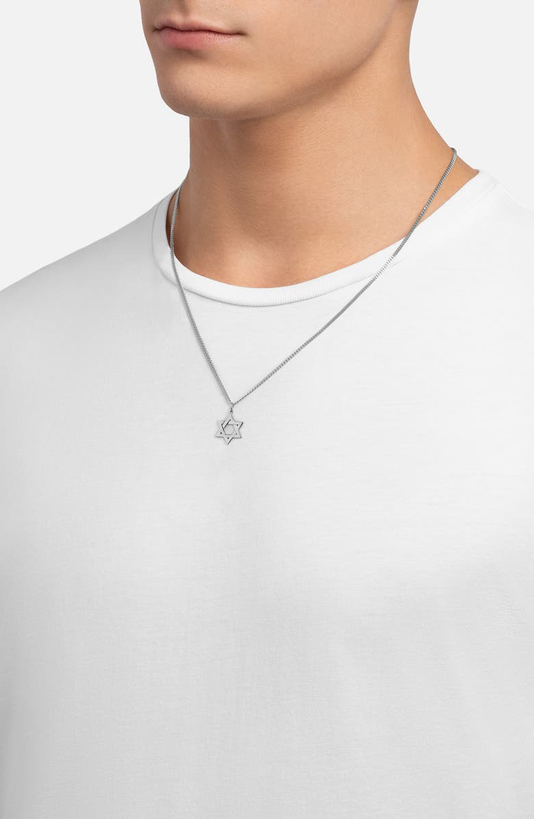 Miansai Star of David Pendant Necklace, Alternate, color,