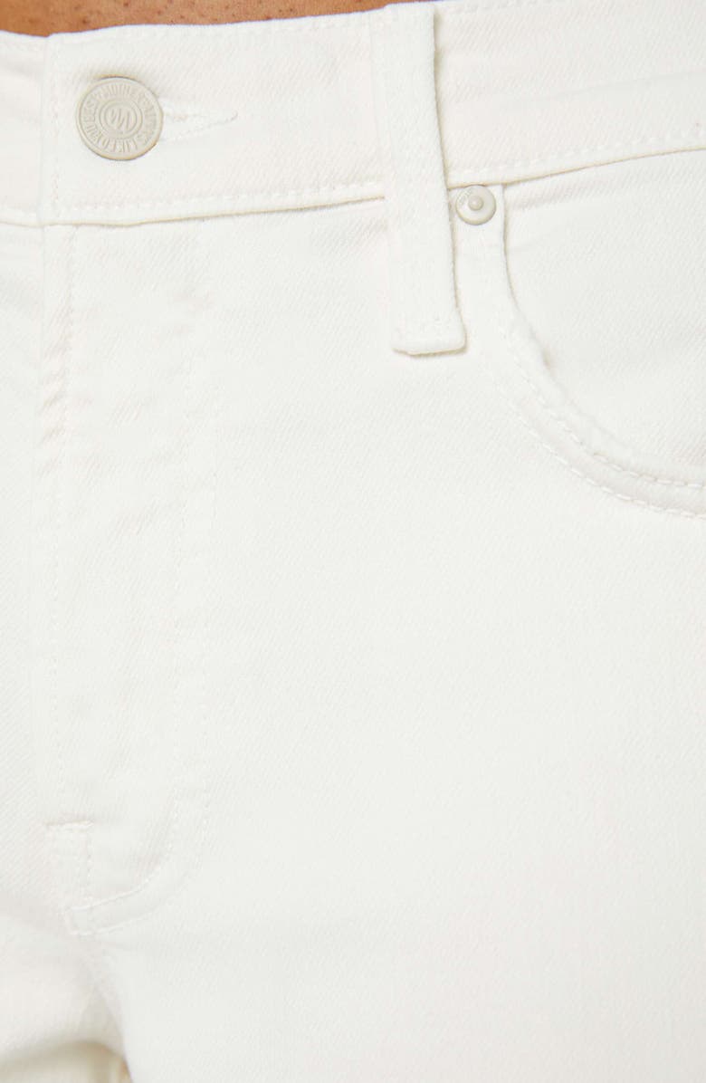 MOTHER Lil Headliner Sneak Wide Leg Jeans, Alternate, color, Cream Puffs