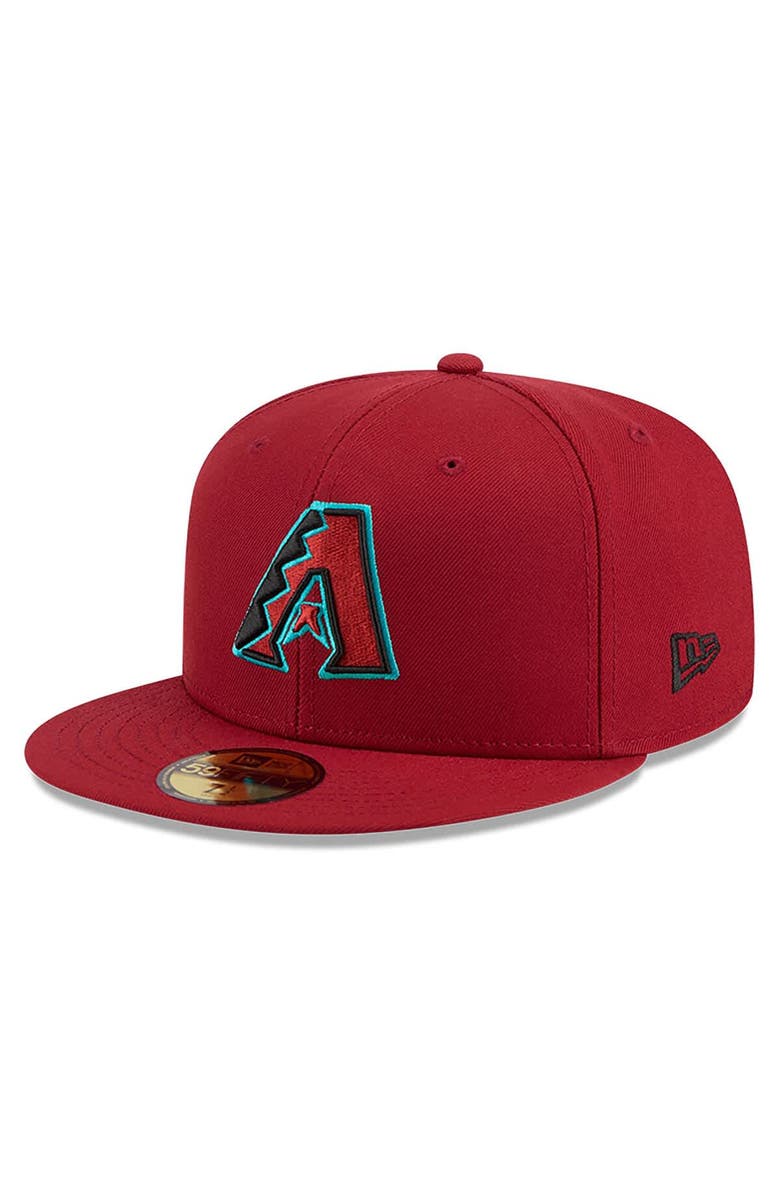 New Era Men's New Era Red Arizona Diamondbacks 2026 Jackie Robinson Day 59FIFTY Fitted Hat, Alternate, color, Dark Red