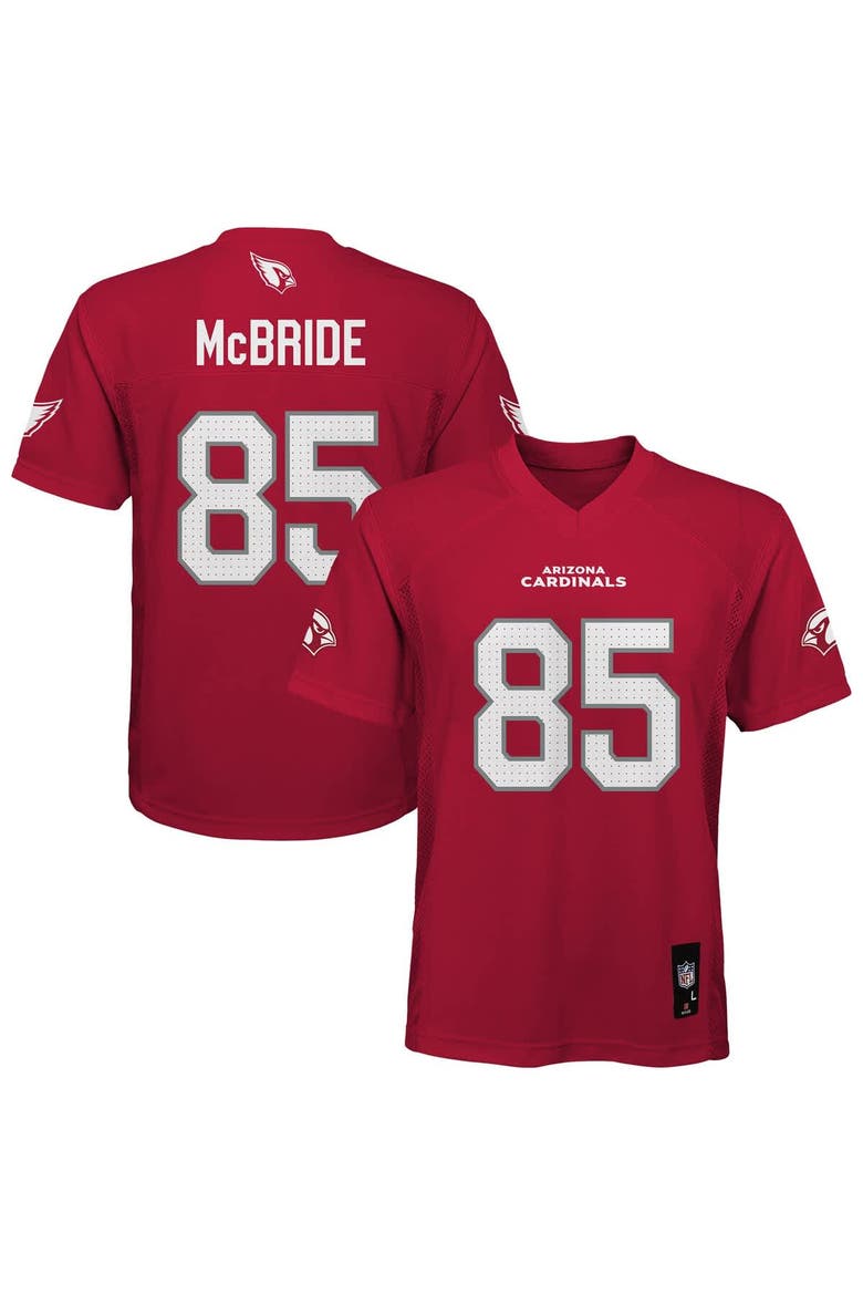 Youth Trey McBride Cardinal Arizona Cardinals Replica Player Jersey, Main, color, Cardinal