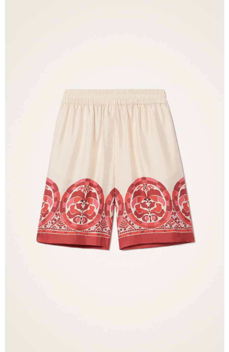 La DoubleJ Palazzo Shorts, Alternate, color, Cobra Placée Red