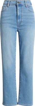 FRAME Le Sleek High Waist Ankle Straight Leg Jeans