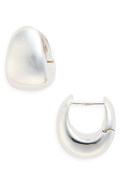 The Violet Hoop Earrings