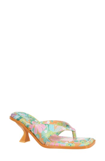 Circus Ny By Sam Edelman Circus By Sam Edelman Frances Sandal In Orange Cream/wasabi Multi