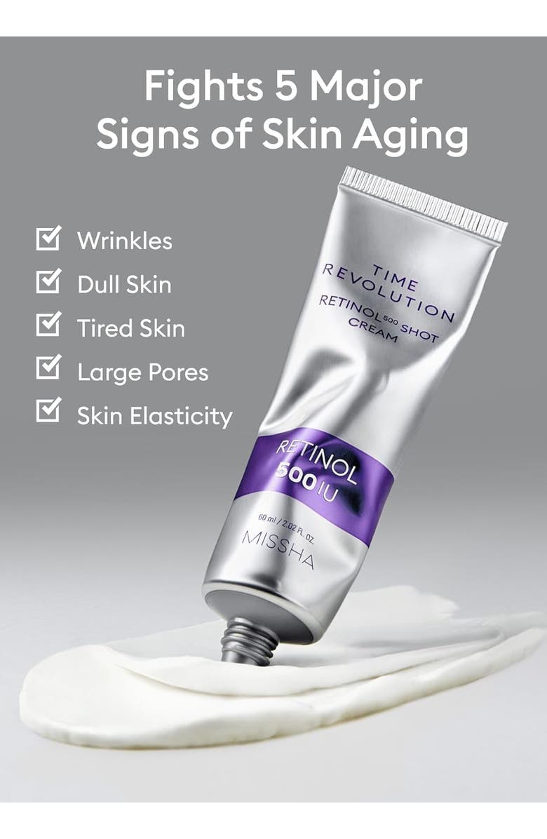 MISSHA Time Revolution Night Repair Retinol Intensive Cream, Alternate, color,