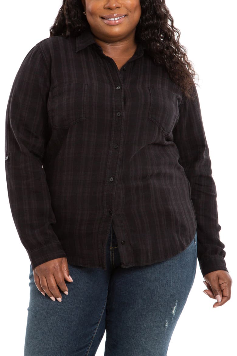 Western Shirt, Main, color, BLACK