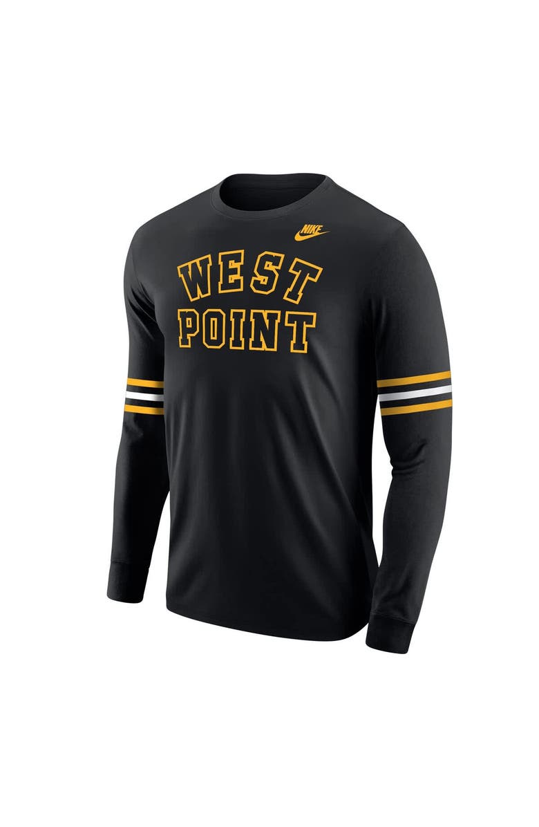 Nike Men's Nike Black Army Black Knights West Point Classic Collection Long Sleeve T-Shirt, Alternate, color, Black