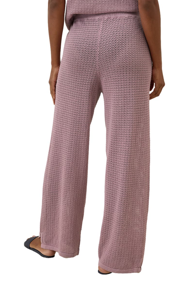Pact Beachside Linen Pant Made with Organic Cotton, Alternate, color, Lavender Haze
