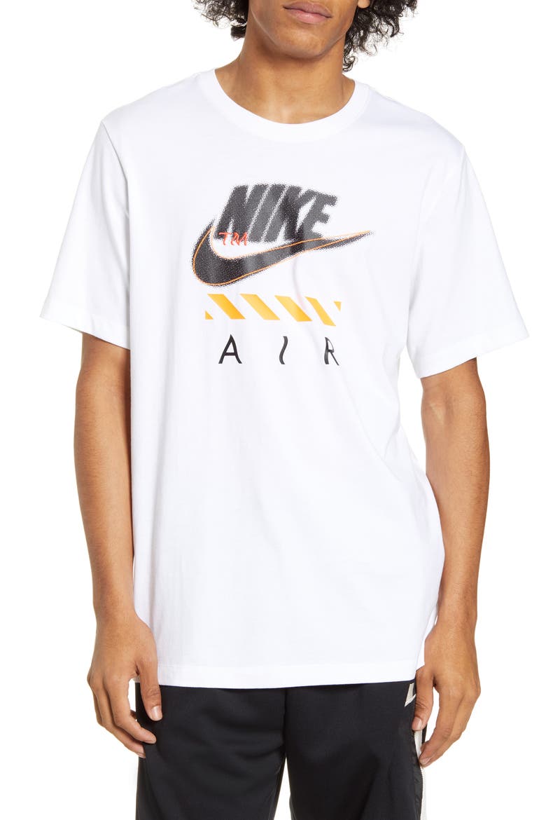 Sportswear Nike Air® Graphic Tee, Main, color, WHITE