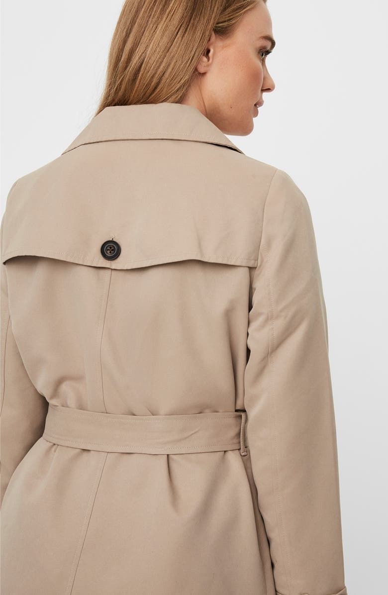 VERO MODA Berta Trench Coat, Alternate, color,