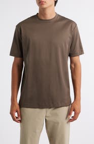 Aurélien AUR1 Solid Cotton T-Shirt
