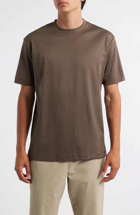 Aurélien AUR1 Solid Cotton T-Shirt