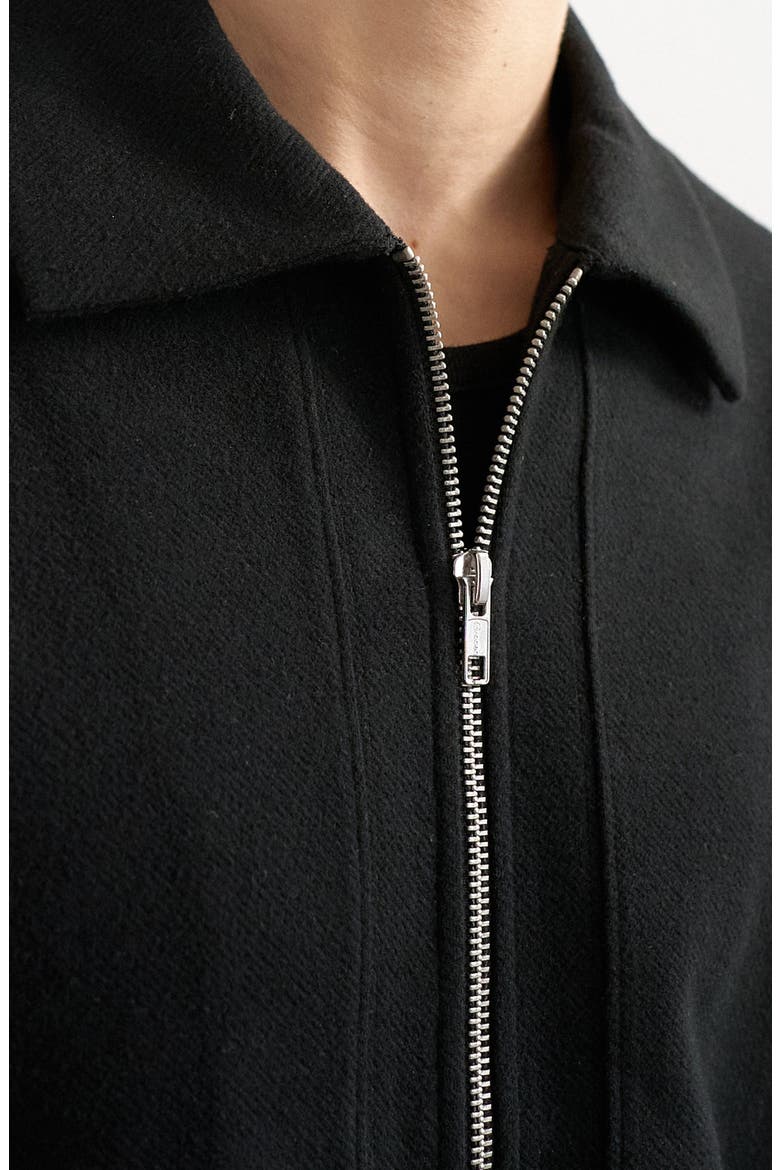 Premium Boxy Fit Jacket, Alternate, color, BLACK