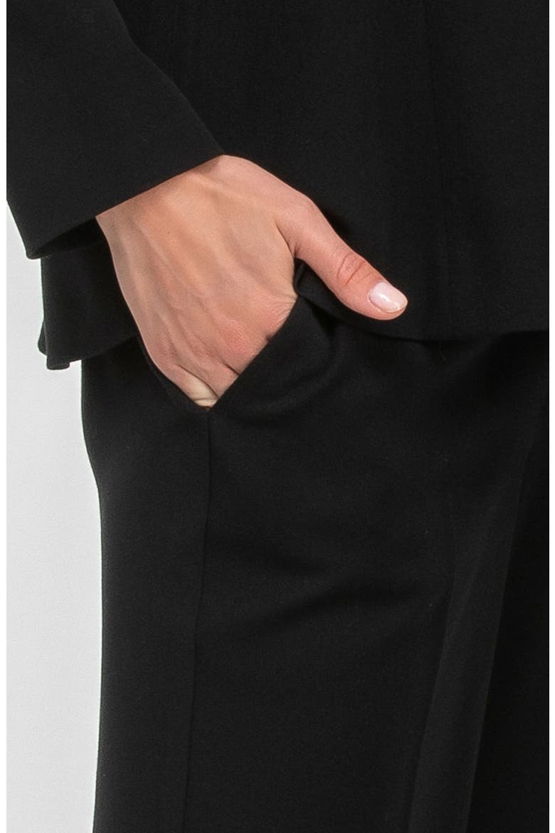 Full Length Maternity Pants, Alternate, color, BLACK