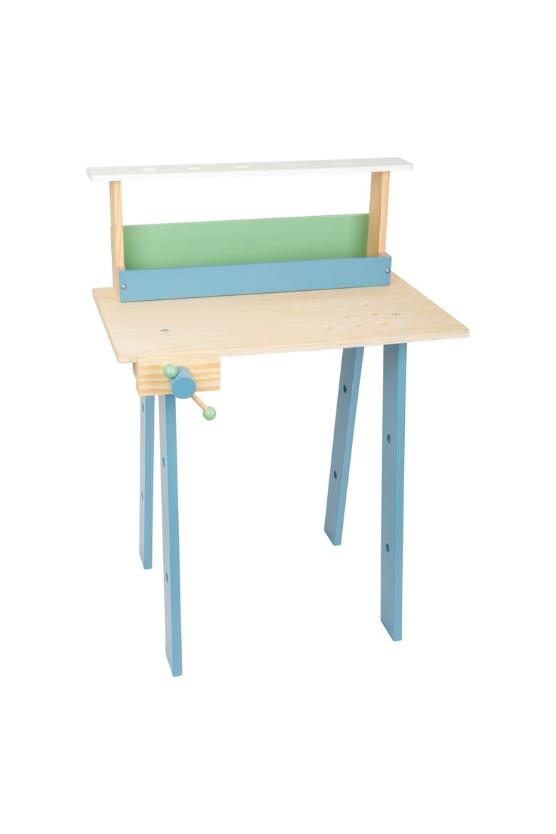 Small Foot Wooden Toys Premium Nordic Workbench, Alternate, color, Multicolored