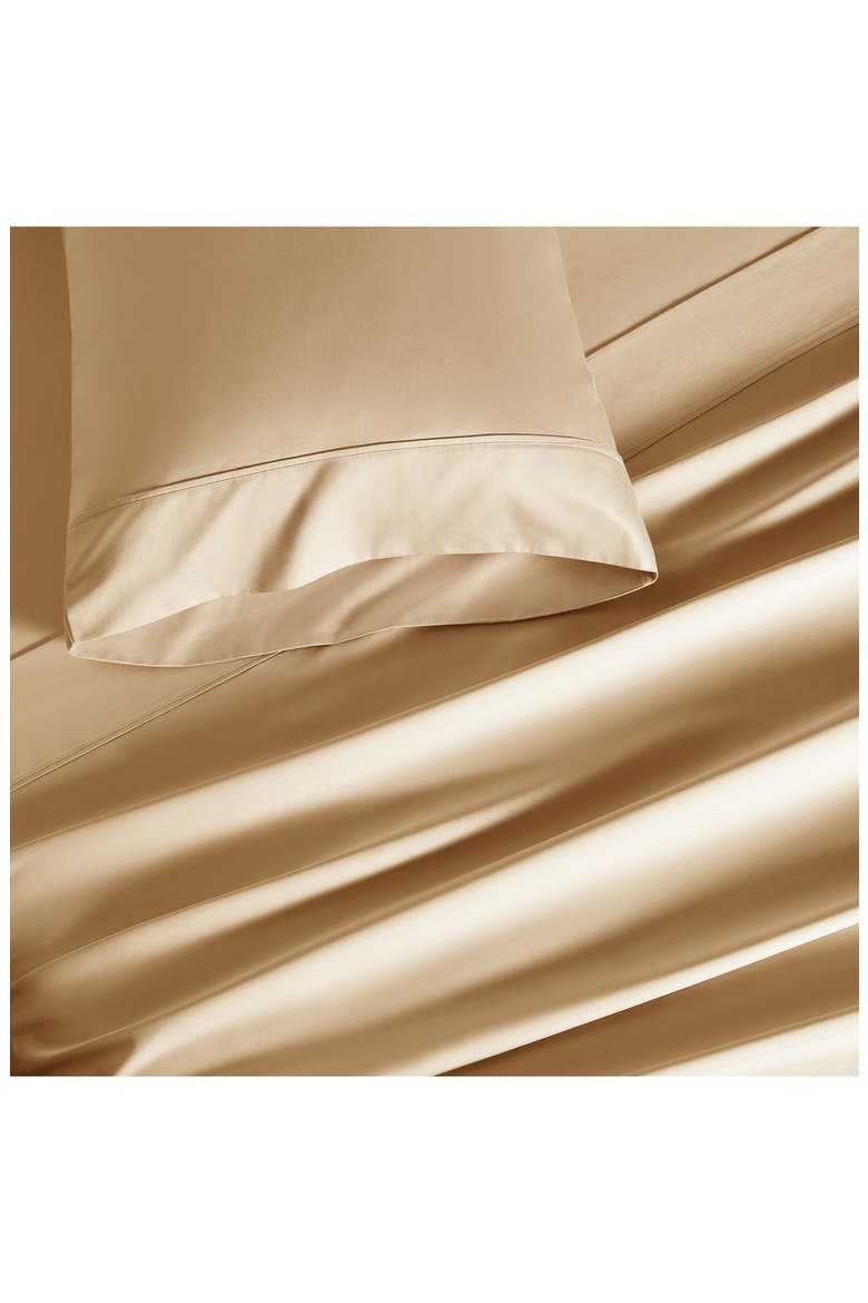 Set of 2 Luxe Egyptian Cotton 700 Thread Count Pillowcases, Alternate, color, GOLD DUST