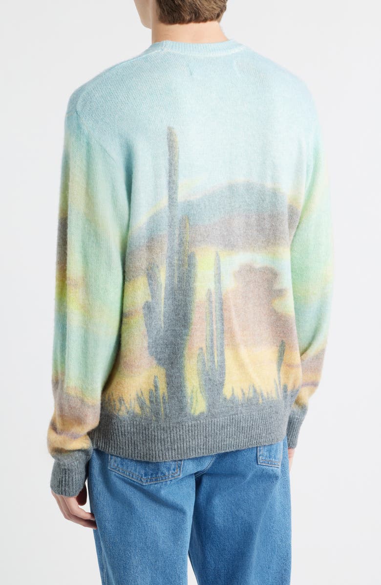 ONE OF THESE DAYS Standing Room Crewneck Sweater, Alternate, color, Multi