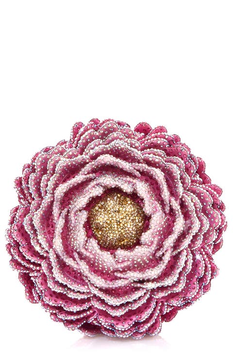 Judieth Leiber Peony Clutch