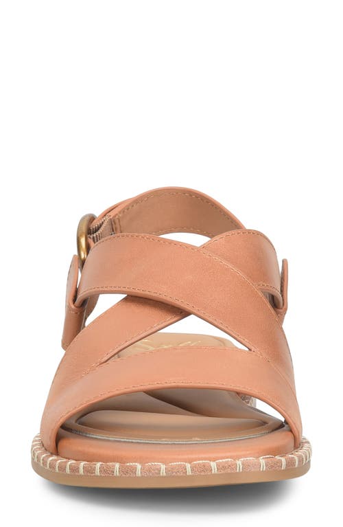 Söfft Nadia Slingback Sandal In Luggage