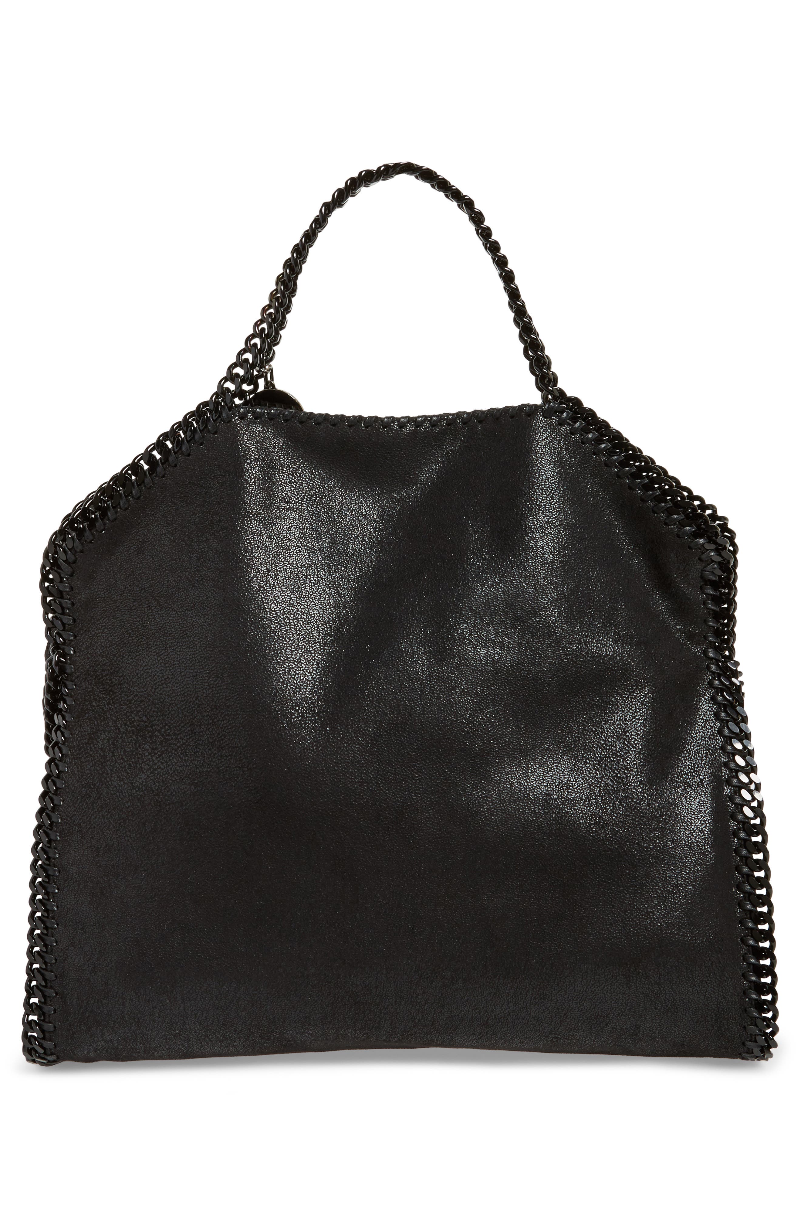 Stella McCartney Falabella Shaggy Deer Faux Leather Tote, Alternate, color, 