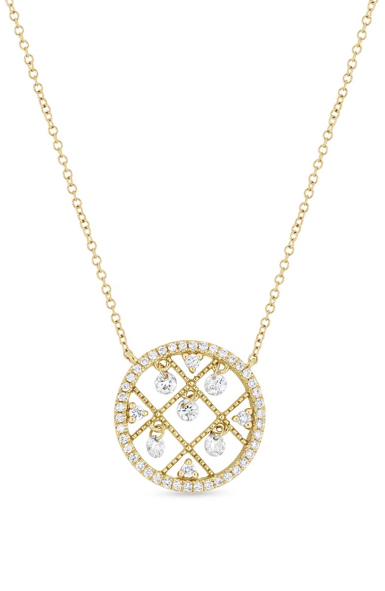 Bony Levy Audrey Diamond Pendant Necklace, Main, color, 18K Yellow Gold