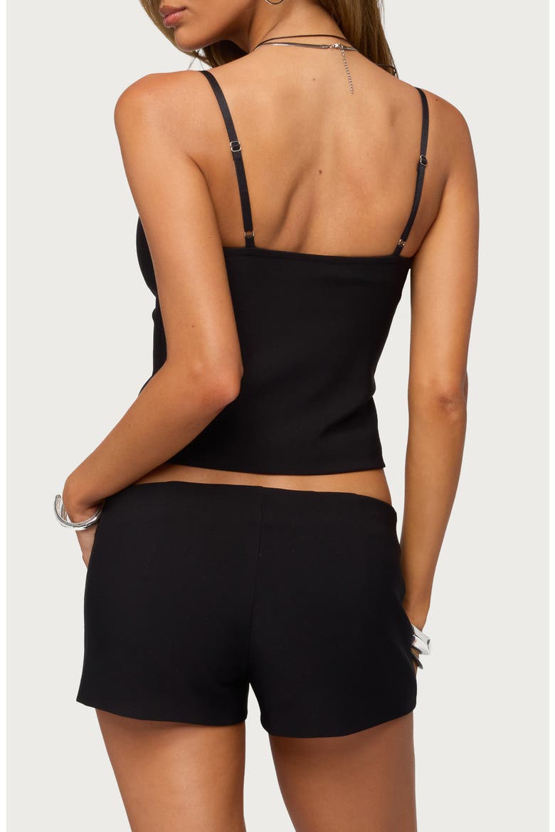 Harmona Cupped Tank Top, Alternate, color, BLACK
