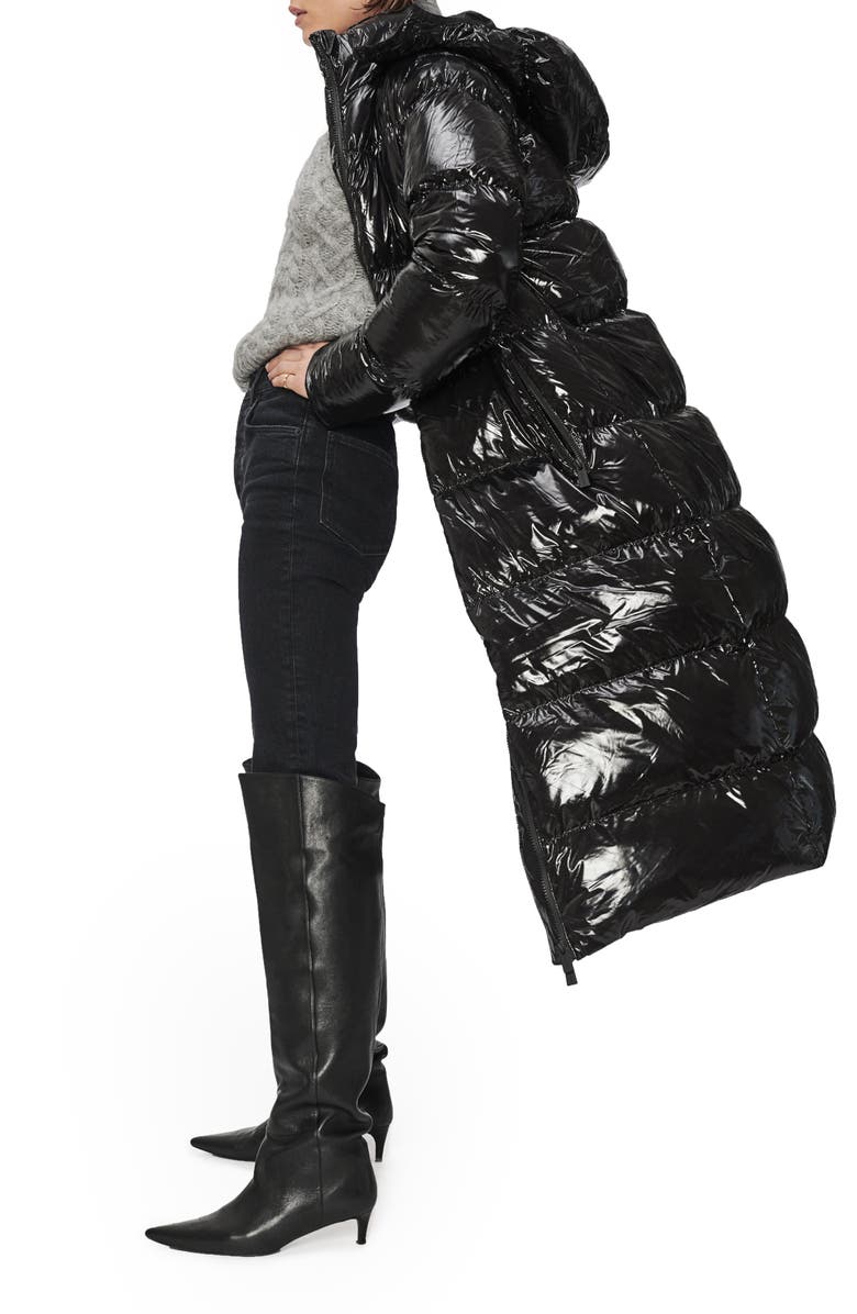 ANINE BING Mary Hooded Puffer Coat, Alternate, color, 