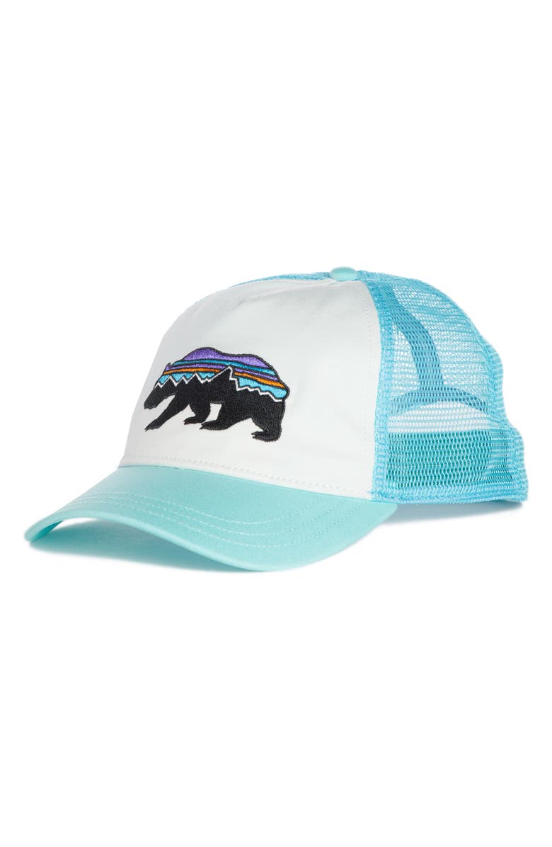Patagonia Fitz Roy Bear Trucker Hat, Main, color,
