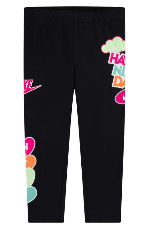 Kids' Sportswear Logo Leggings (Little Kid)