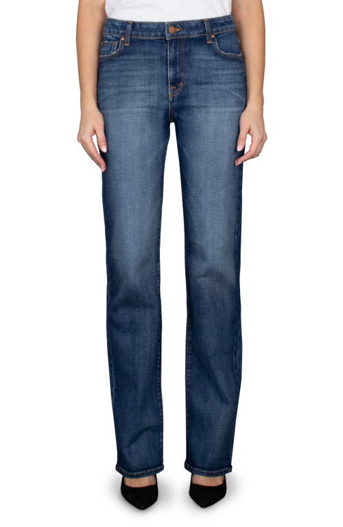 Fidelity Denim Cali High Rise full straight leg in Fever 