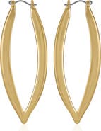 Vince Camuto 62mm Almond Hoop Earrings