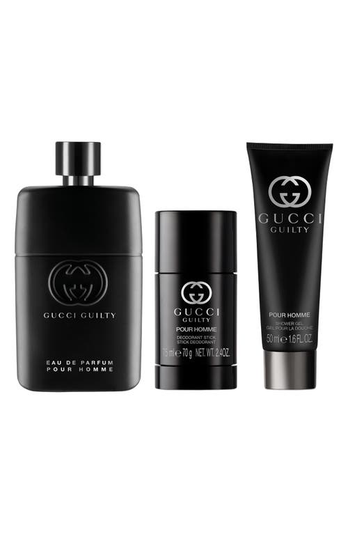 Gucci Guilty Pour Homme Eau De Parfum Set $213 Value In Transparent