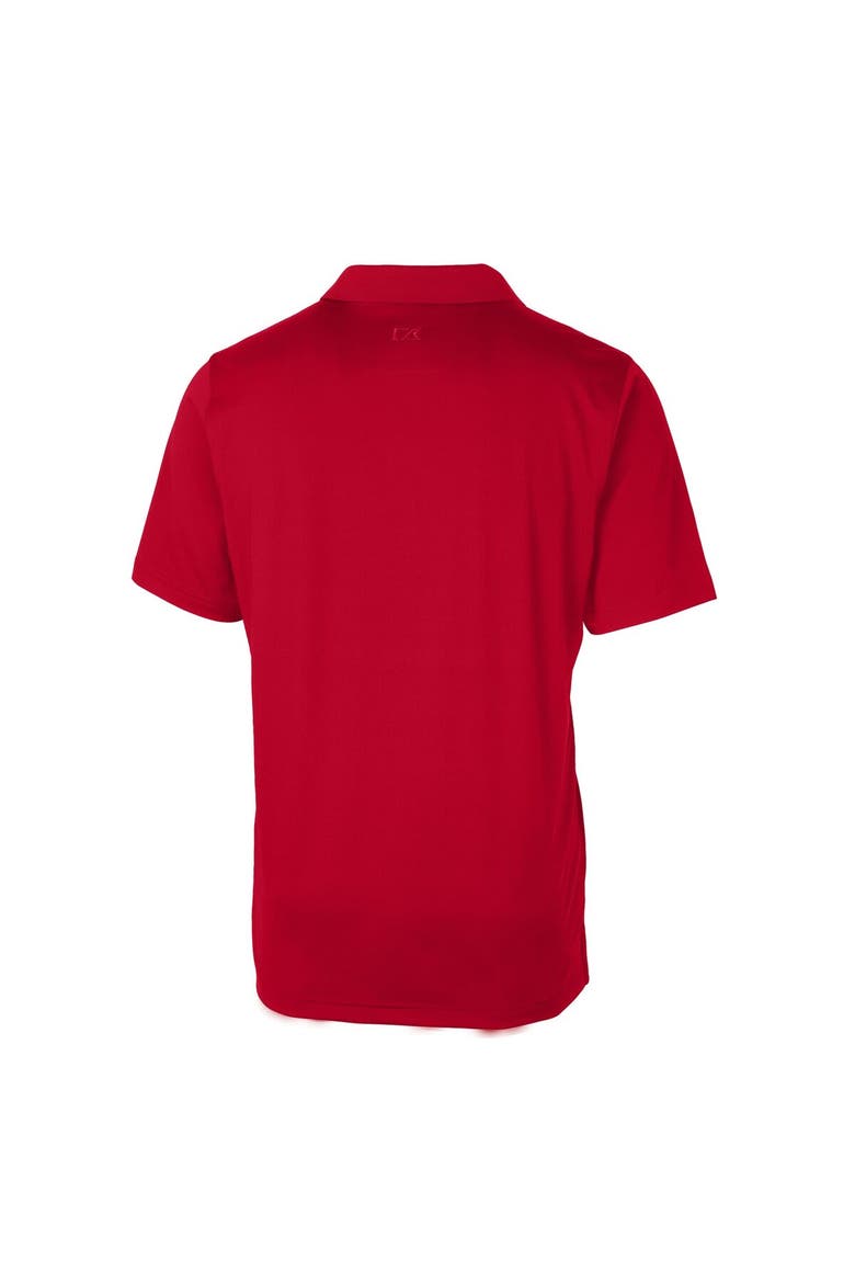 Men's Cutter & Buck  Red Birmingham Barons Big & Tall DryTec Forge Stretch Polo, Alternate, color, Red