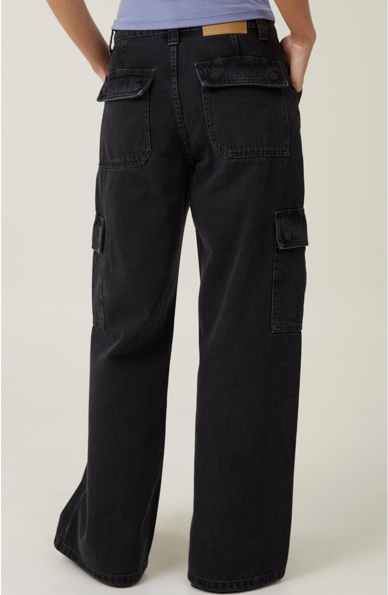 Cotton On Women's Relaxed Cargo Jean, Alternate, color, 