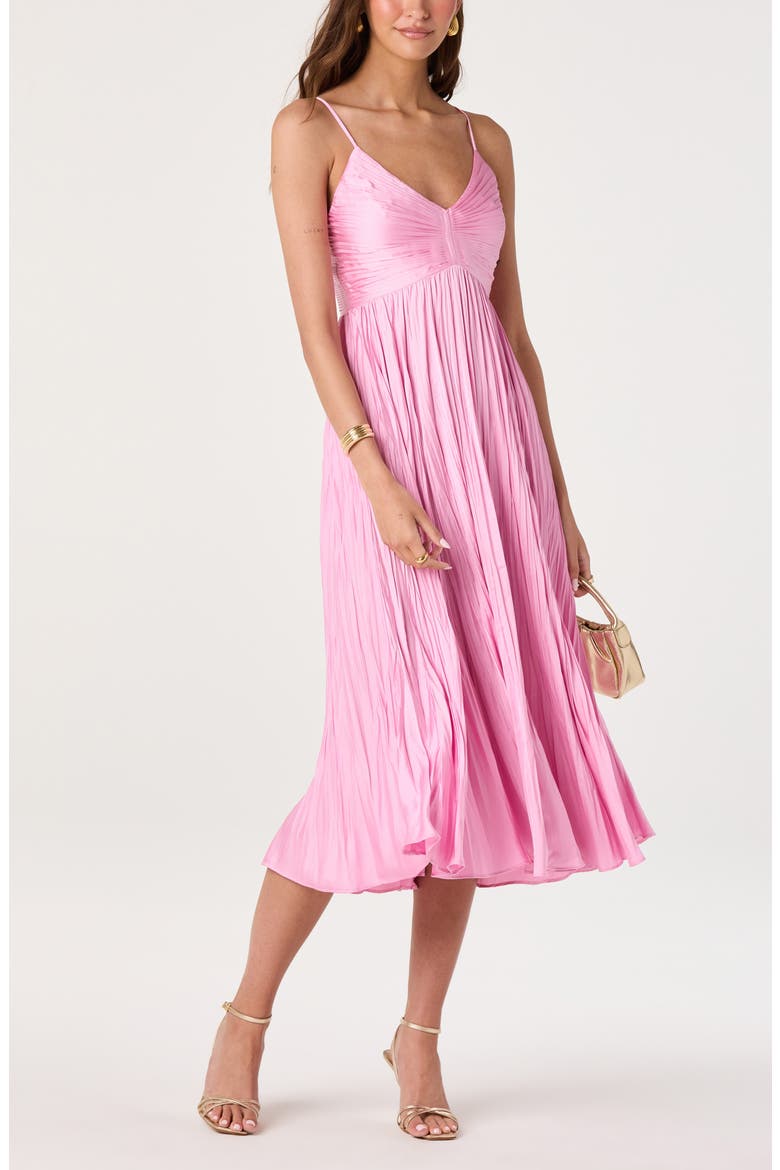 Maeve Midi Dress, Alternate, color, PINK