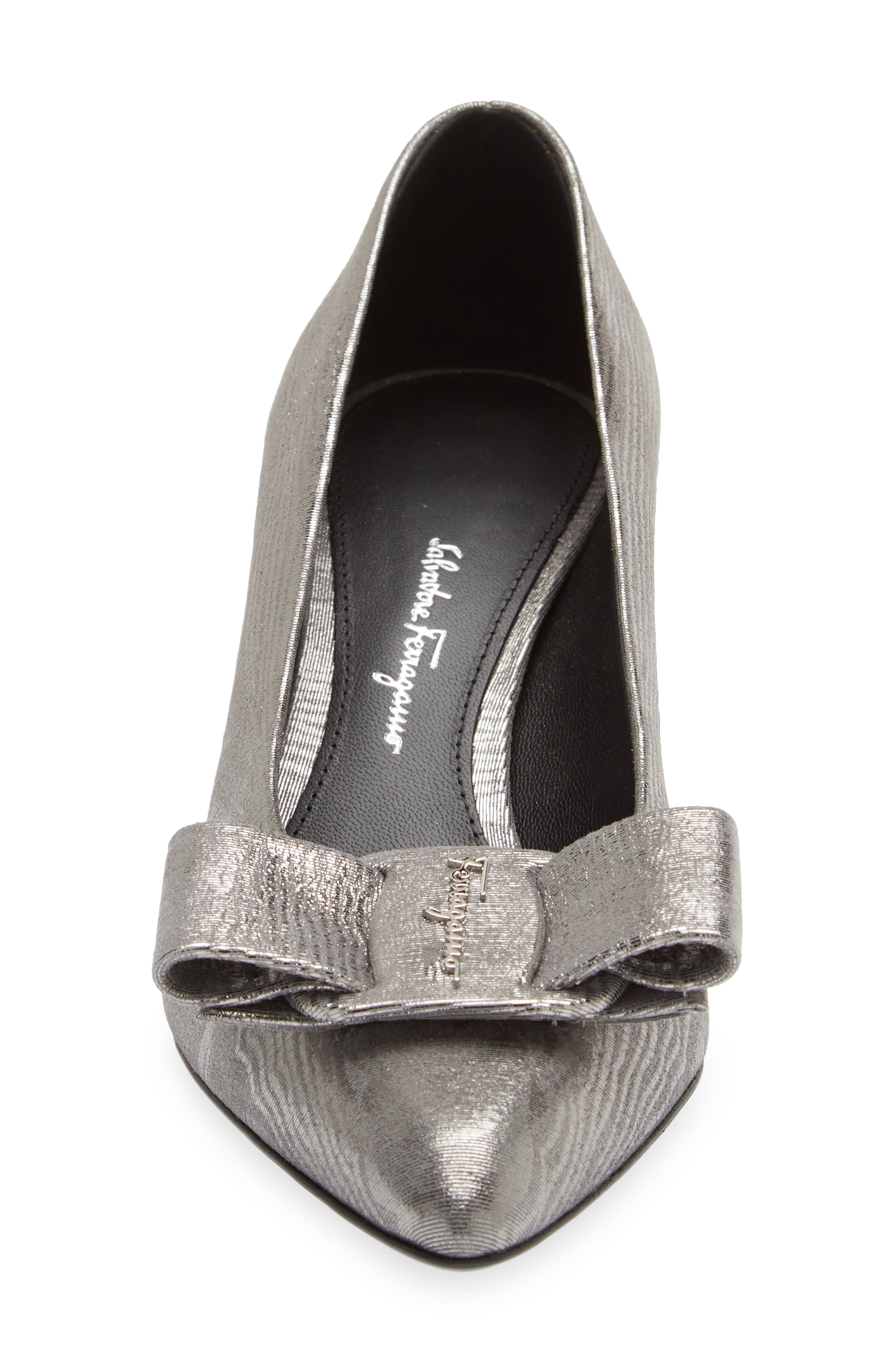 FERRAGAMO Viva Bow Pointed Toe Pump, Alternate, color, 